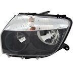 DACİA DUSTER ÖN SOL FAR 2009-2012 ARASI SİYAH 260605370R 260609877R R GOLD
