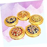 Concept Ayaz Mini Hediyelik Cep Makyaj Aynası -Gold Renk 7cm c