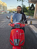 MOTOCAM Küba Grace 50 125 Ön Cam 2023-2025 Model 42cm şeffaf Renkli Elcikli APARATSIZDIR