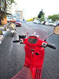 MOTOCAM Küba Grace 50 125 Ön Cam 2023-2025 Model 42cm şeffaf Renkli APARATSIZDIR