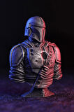 The Mandalorian Büst - Star Wars Mandalorian Figürü 10 Cm