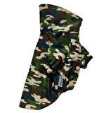 Gedyco Green Camouflage Polarlı Küçük Irk Köpek Yağmurluğu