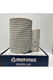 Merinos Modern Line Tek Kişilik 2 Parça Battaniye Seti - Gri