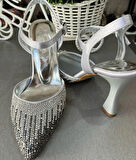 7,5 CM KALIN KADEH TOPUK EBRULİ RENK GEÇİŞLİ ÇOK ŞIK-ÇOKRAHAT ABİYE AYAKKABI