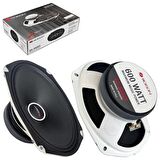 EDİSON ED-X6925 Oto Midrange Oval 6X9 İnç 600W Maksimum 150W RMS 2 Adet