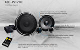 Kenwood KFC-PS170C 17 cm 400 Watt Oto Hoparlör 2 Yollu Mid Takımı
