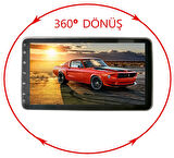 Twogo GO-İ4 10.1 Inch 4GBX64GB 360* Dönen Full HD GPS MirrorLink Wifi BT Dokunmatik Android Monitör