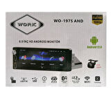 Work WO-1975 And 6.9 Inch Dokunmatik IPS Ekranlı Android 2+32GB Ekran YansıtmaBT/USB/AUX/RCA/GPS/FM