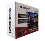 Sondway SW-9033 7 Inch Indash Teyp Bluetooth USB SD Mirror Link Kumanda 
