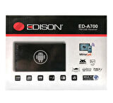 Edison ED-A700 Android Double Teyp 2GB Ram+32GB Rom BT/Carplay/Android Auto/Navigasyon/IPS Ekran