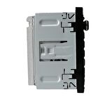 Edison Ed-C720 Double Teyp 7 İnç/4*50W/Bluetooth USB SD/Ön ve Arka Kamera Desteği/ RCA Çıkış