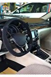 Fiat Egea Uyumlu Dikmeli Direksiyon Kılıfı Noktalı-alkantara Siyah