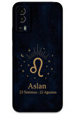 GM 23 Uyumlu Aslan Burcu Desenli Telefon Kılıfı + Ekran Koruyucu - 5772