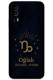 GM 23 Uyumlu Oğlak Burcu Desenli Telefon Kılıfı + Ekran Koruyucu - 5777