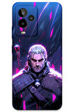 GM 24 Pro Uyumlu Geralt Desenli Telefon Kılıfı + Ekran Koruyucu - 5826