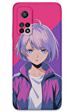 Xiaomi Mi 10T Pro Uyumlu Anime Desenli Telefon Kılıfı + Ekran Koruyucu - 5742