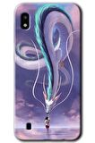 Galaxy A10 Kılıf HD Desen Baskılı Arka Kapak - Dragon Snake 