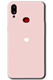 Galaxy A10s Kılıf HD Desen Baskılı Arka Kapak - Sade Kalp 