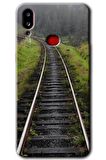 Galaxy A10s Kılıf HD Desen Baskılı Arka Kapak - Tren Yolu 