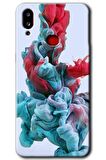 Galaxy A10s Kılıf HD Desen Baskılı Arka Kapak - Renkli Karışım 