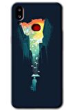 Galaxy A10s Kılıf HD Desen Baskılı Arka Kapak - City Bird Sky 