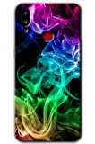 Galaxy A10s Kılıf HD Desen Baskılı Arka Kapak - Smoke Colorful 