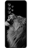 Galaxy A13 Kılıf HD Desen Baskılı Arka Kapak - Lion 