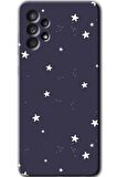 Galaxy A13 Kılıf HD Desen Baskılı Arka Kapak - Gökyüzü Yıldız 