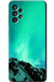 Galaxy A13 Kılıf HD Desen Baskılı Arka Kapak - Aurora 