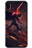 Galaxy A20 Kılıf HD Desen Baskılı Arka Kapak - Darh Vader Wars 