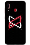 Galaxy A20 Kılıf HD Desen Baskılı Arka Kapak - Kilit 
