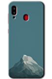 Galaxy A20 Kılıf HD Desen Baskılı Arka Kapak - Alone Mountain 