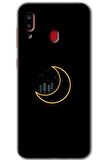 Galaxy A20 Kılıf HD Desen Baskılı Arka Kapak - İyi Geceler 