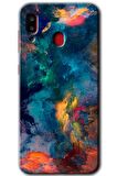 Galaxy A20 Kılıf HD Desen Baskılı Arka Kapak - Valhalla 