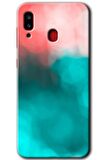 Galaxy A20 Kılıf HD Desen Baskılı Arka Kapak - Flu Işık 