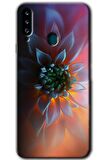 Galaxy A20s Kılıf HD Desen Baskılı Arka Kapak - Çiçek Motif 