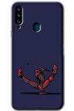 Galaxy A20s Kılıf HD Desen Baskılı Arka Kapak - DeadPool 3 