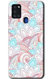Galaxy A21s Kılıf HD Desen Baskılı Arka Kapak - Çin Mandala 1 