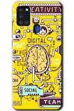 Galaxy A21s Kılıf HD Desen Baskılı Arka Kapak - Smart 2 