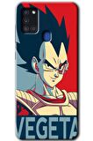 Galaxy A21s Kılıf HD Desen Baskılı Arka Kapak - Vegeta 