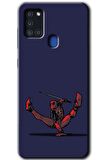 Galaxy A21s Kılıf HD Desen Baskılı Arka Kapak - DeadPool 3 