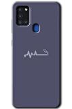 Galaxy A21s Kılıf HD Desen Baskılı Arka Kapak - Sigara Zararlıdır 