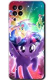 Galaxy A22 Kılıf HD Desen Baskılı Arka Kapak - Pony 