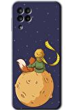 Galaxy A22 Kılıf HD Desen Baskılı Arka Kapak - Küçük Prens 