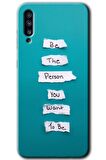 Galaxy A30s Kılıf HD Desen Baskılı Arka Kapak - Want You 