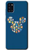 Galaxy A31 Kılıf HD Desen Baskılı Arka Kapak - Mickey 