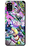Galaxy A31 Kılıf HD Desen Baskılı Arka Kapak - Graffiti Çizgi Film 