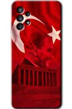 Galaxy A32 4G Kılıf HD Desen Baskılı Arka Kapak - Anıtkabir Atatürk 