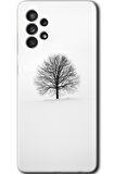 Galaxy A33 Kılıf HD Desen Baskılı Arka Kapak - Alone Tree 