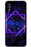 Galaxy A50 Kılıf HD Desen Baskılı Arka Kapak - Mekanik Yaprak 5 